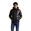 Colmar Originals — Men's black Quilted Hoodie Jacket