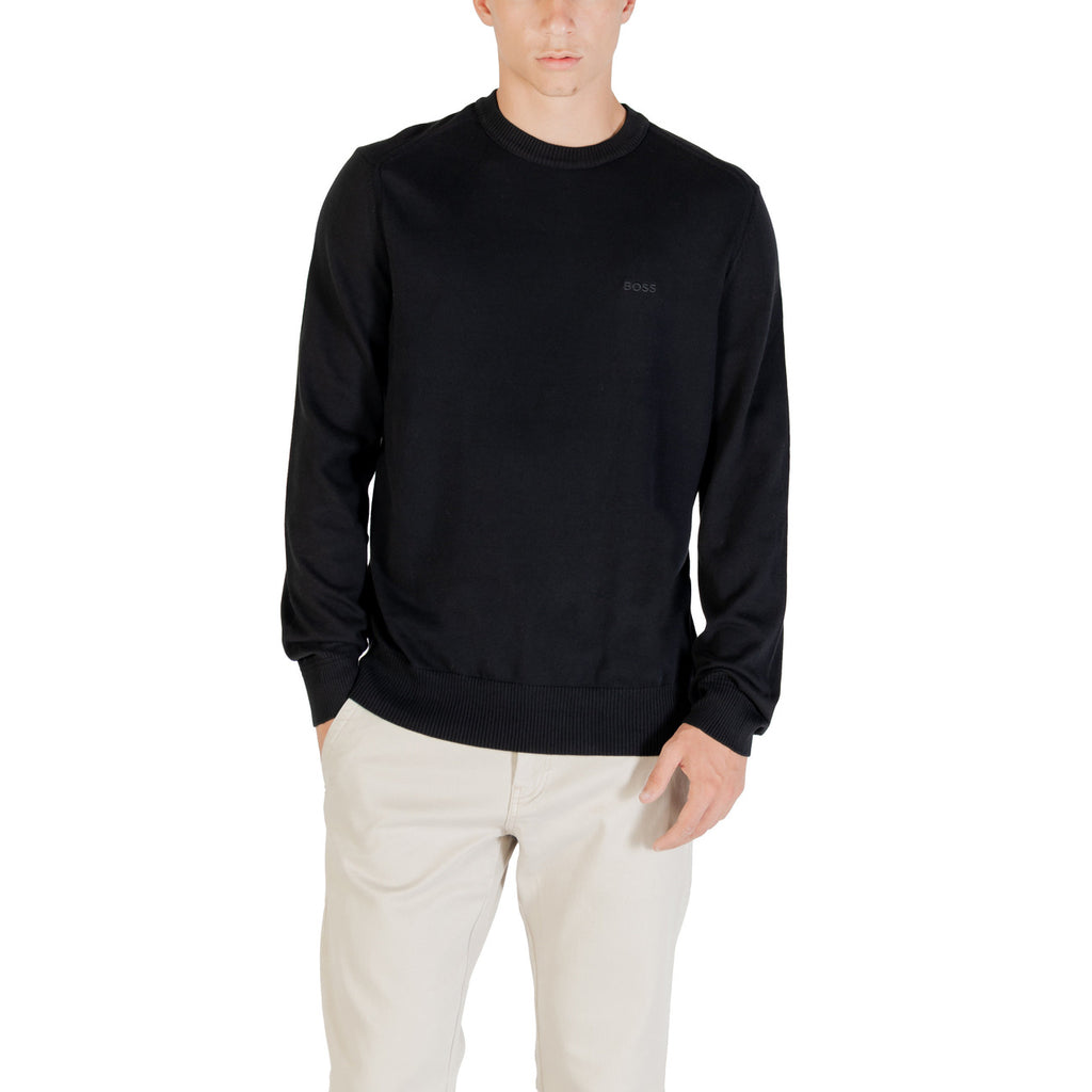 BOSS — Herren-Pullover Asac_C schwarz