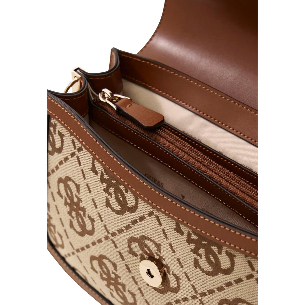 Guess — Women's Audrey Logo Sml Gfrn bag - white color — view 2