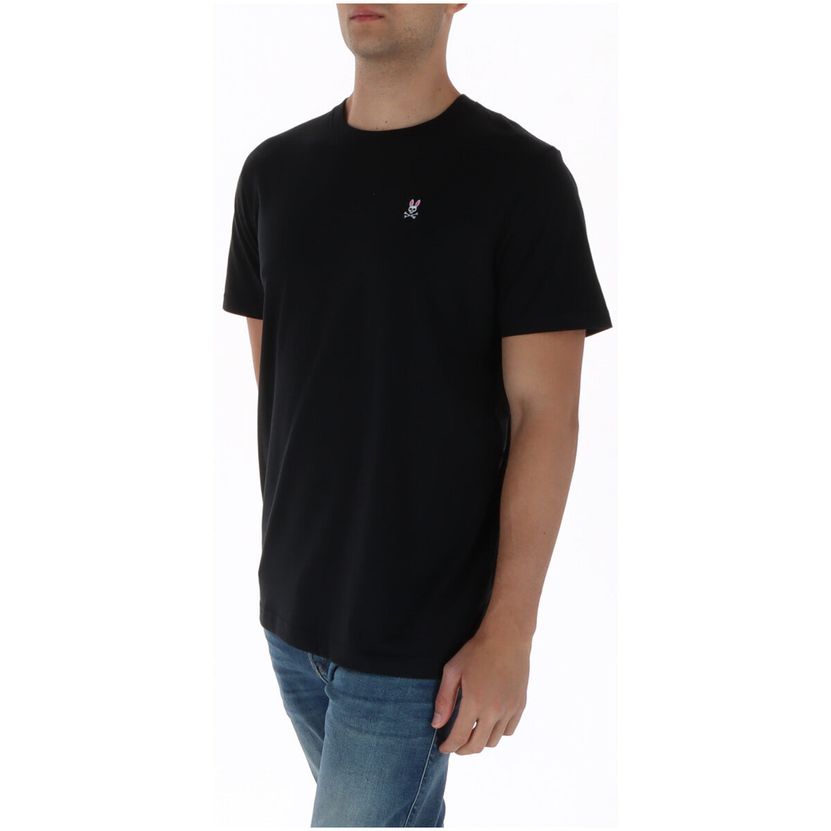 Psycho Bunny — T-Shirt B6U014CRPC für Herren, Schwarz — Ansicht 3