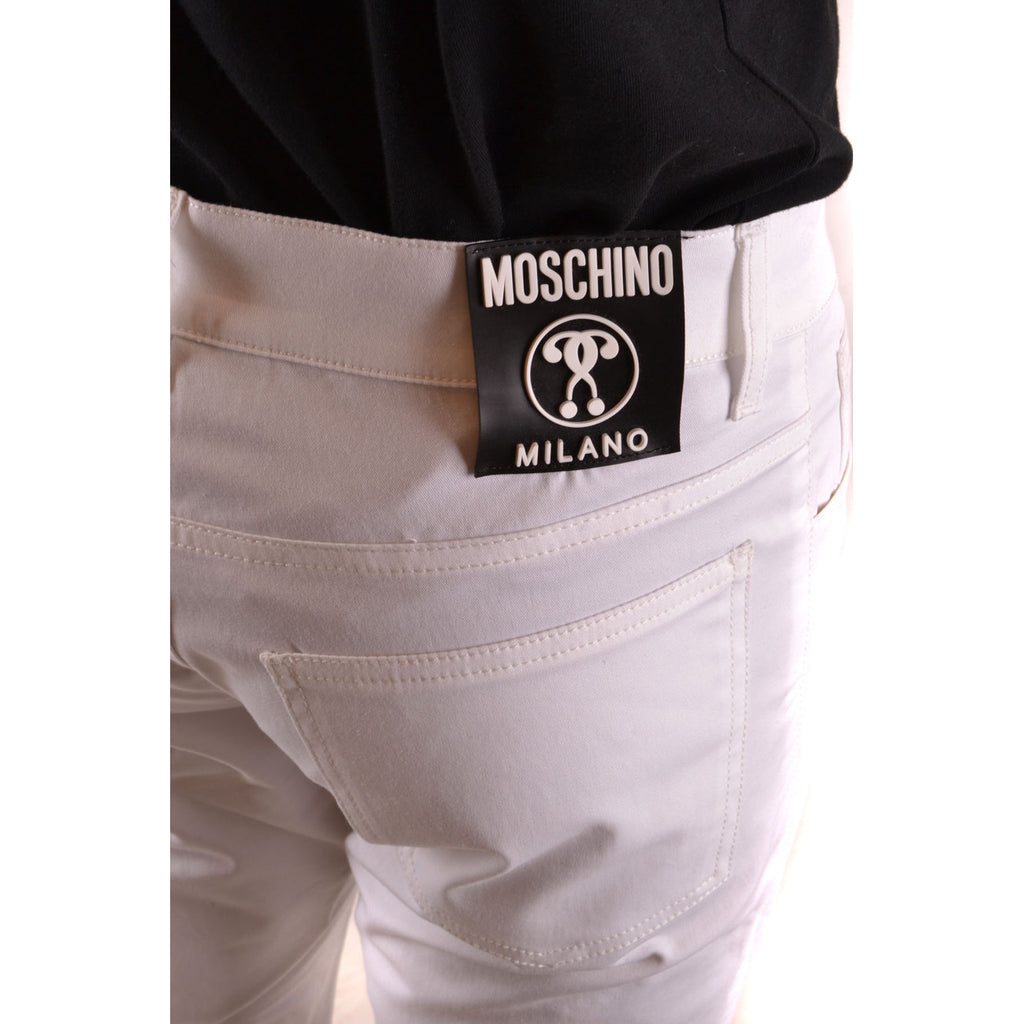 Moschino — Bermuda réf. B_38820 blanc homme — vue 5