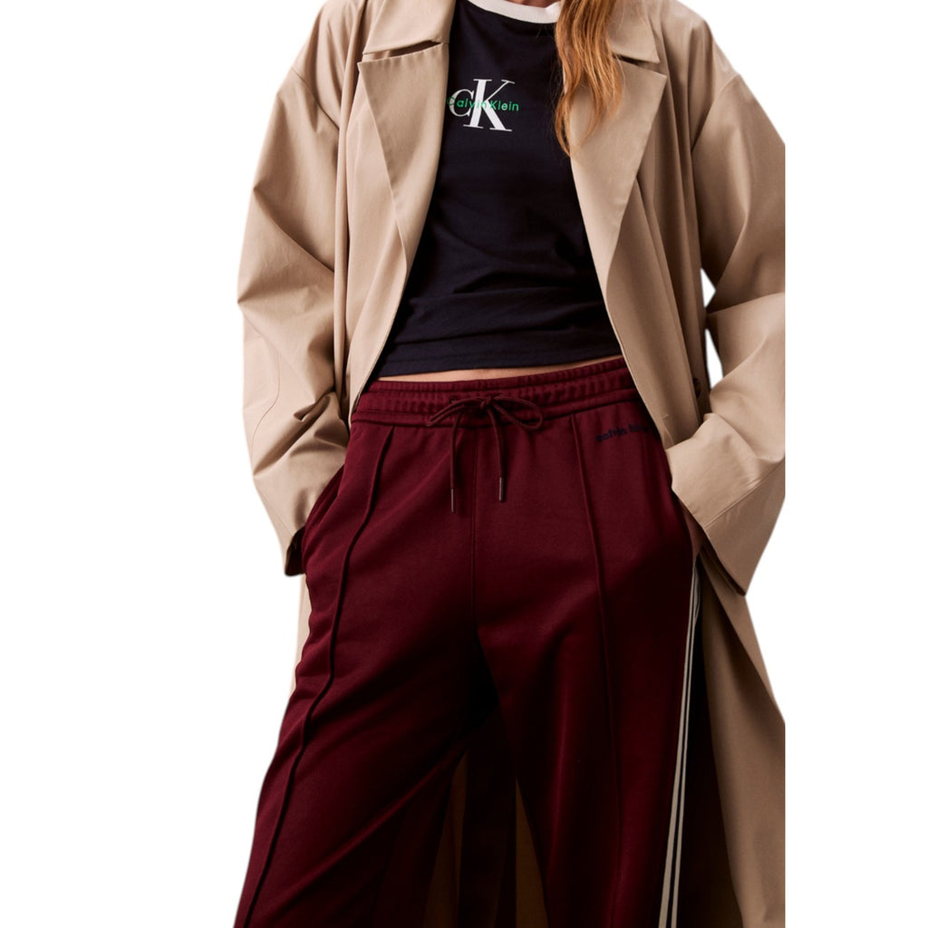 Calvin Klein Jeans — Women's LV144C239G burgundy pants — view 3