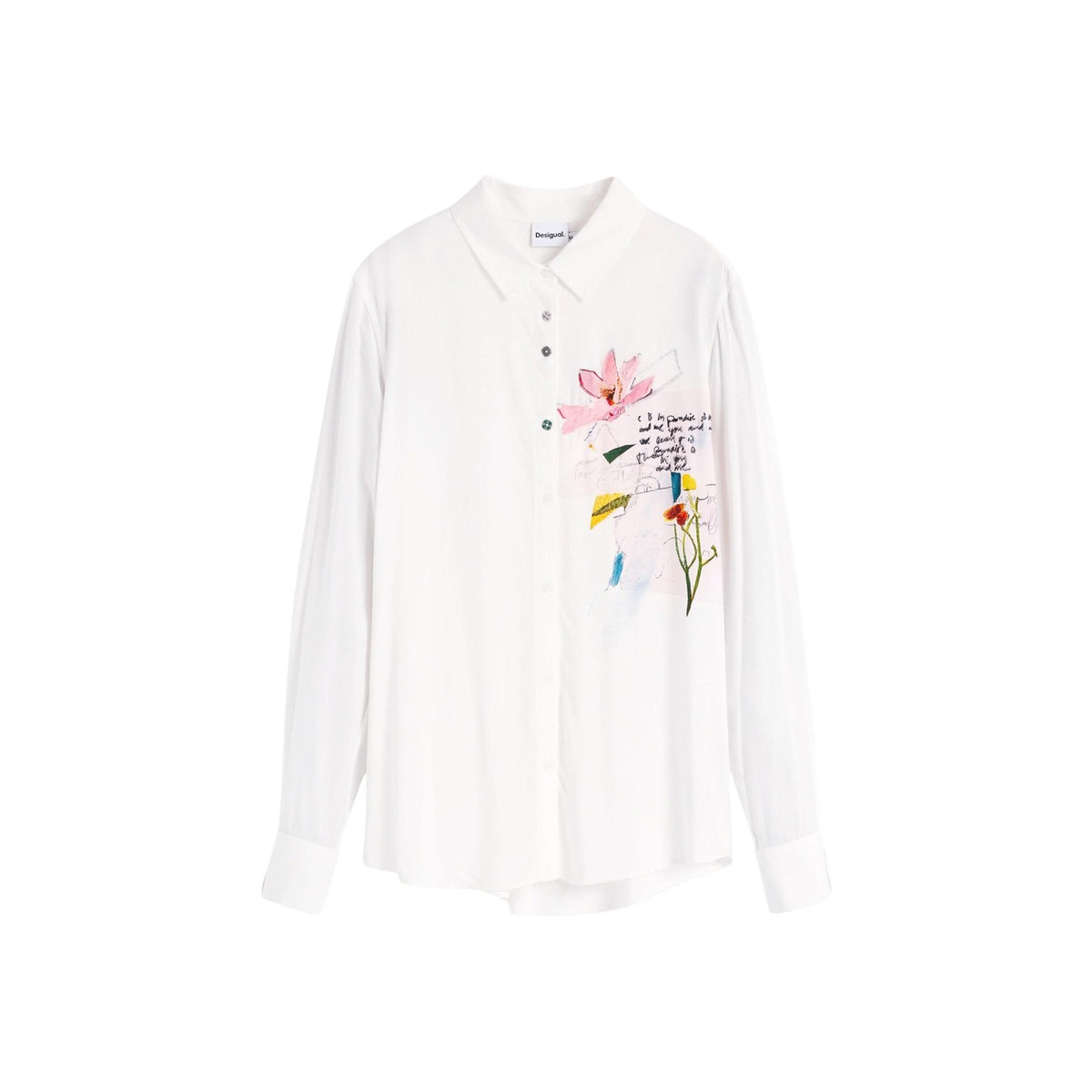 Desigual — Hemd Tamesis weiß für Damen — Ansicht 2