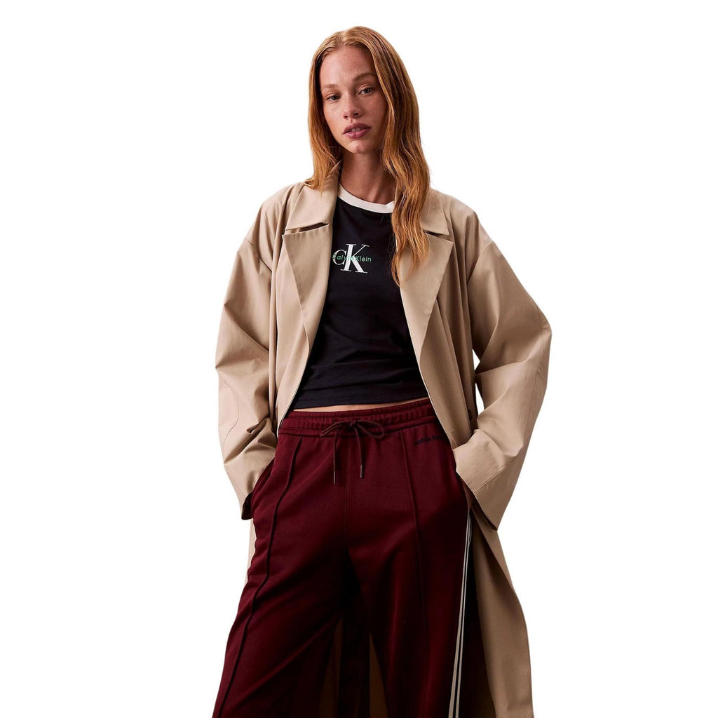 Calvin Klein Jeans — Women's LV144C239G burgundy pants — view 4