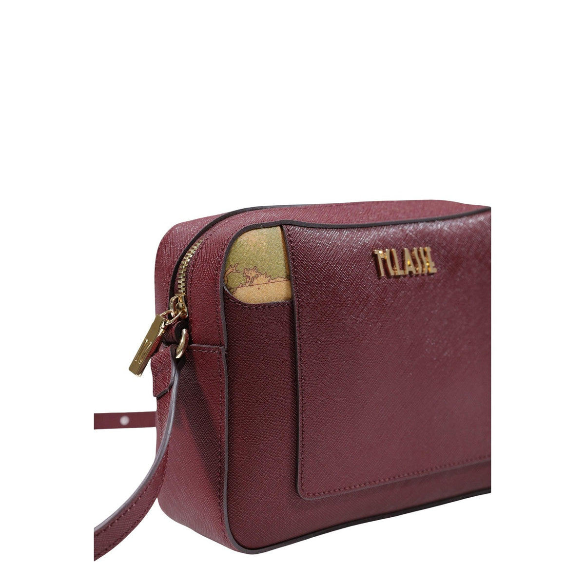Alviero Martini Prima Classe — Sac bandoulière bordeaux femme — vue 4