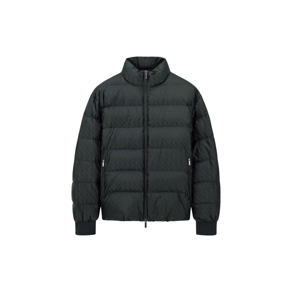 Armani Exchange — Schwarze Herrenjacke — Ansicht 3