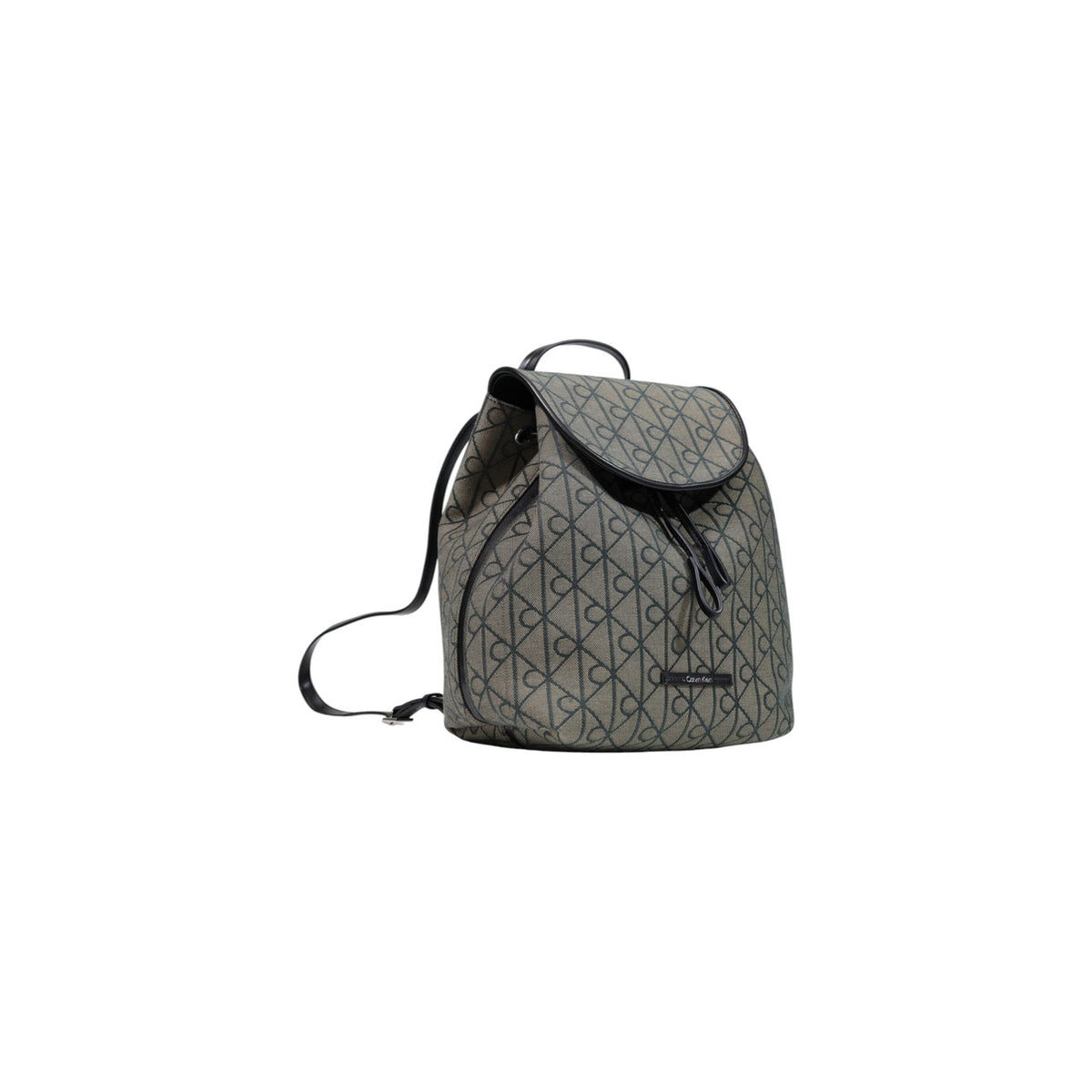 Calvin Klein — Black bag ref. EMBLEM AOP JACQUARD BACKPACK woman — view 2