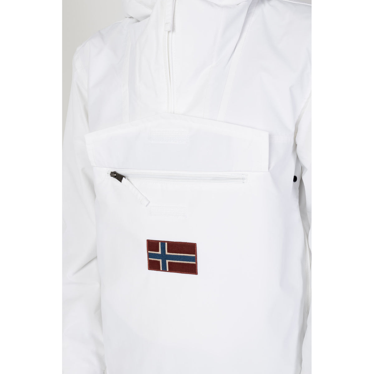 Napapijri — Veste à capuche WH7_9782600008_WHITE blanc homme — vue 5