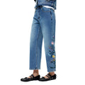 Desigual — Damen-Jeans Denim Bridge blau
