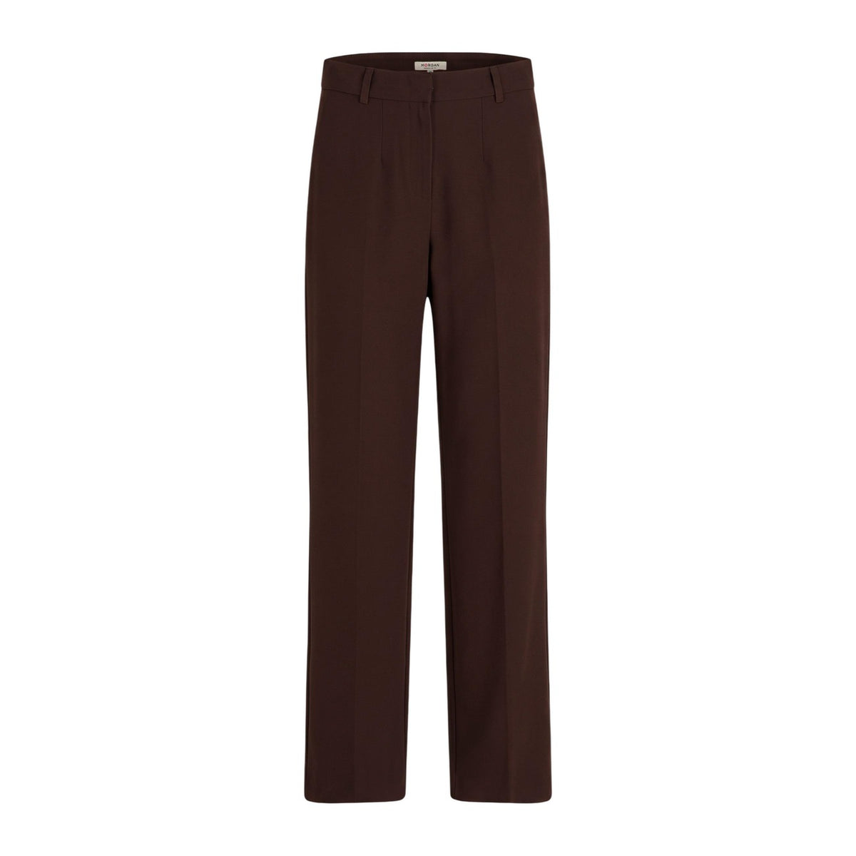 Morgan — Pantalon marron stretch femme — vue 2