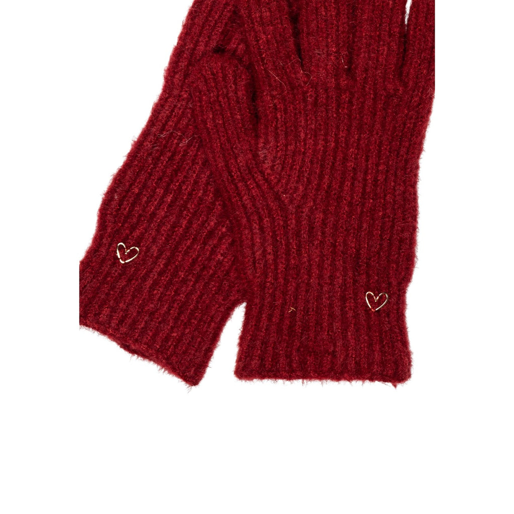 Pieces — Handschuhe 17159999 rot für Damen — Ansicht 3