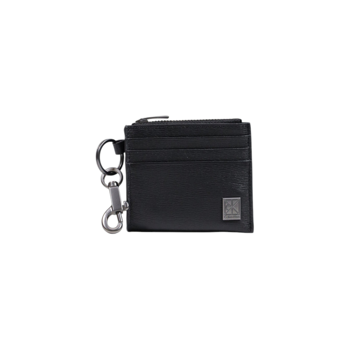 Calvin Klein — Geldbörse schwarz Art.-Nr. EMBLEM HW CARDHOLDER W/ CLIP für Herren
