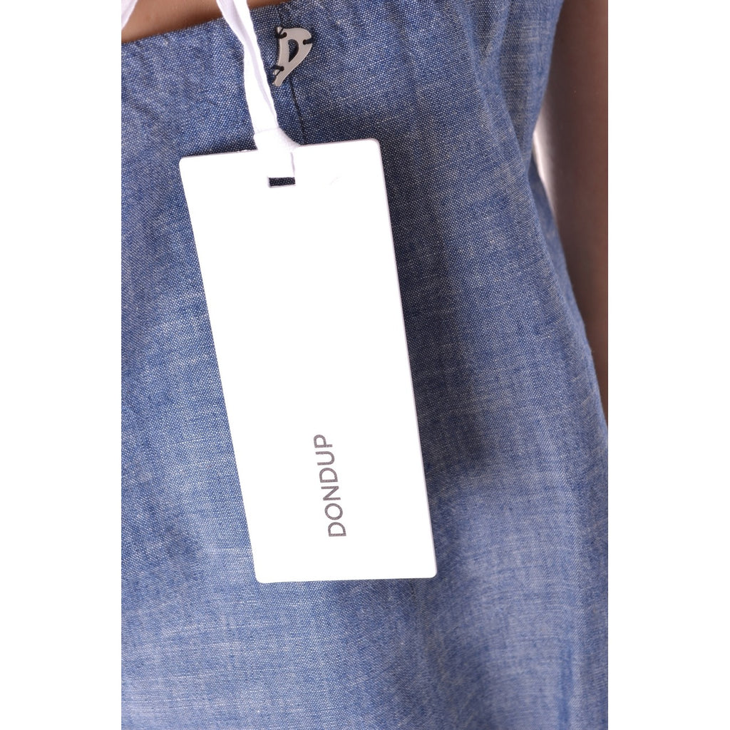 Dondup — Tank top ref. B_31424 blue woman — view 6
