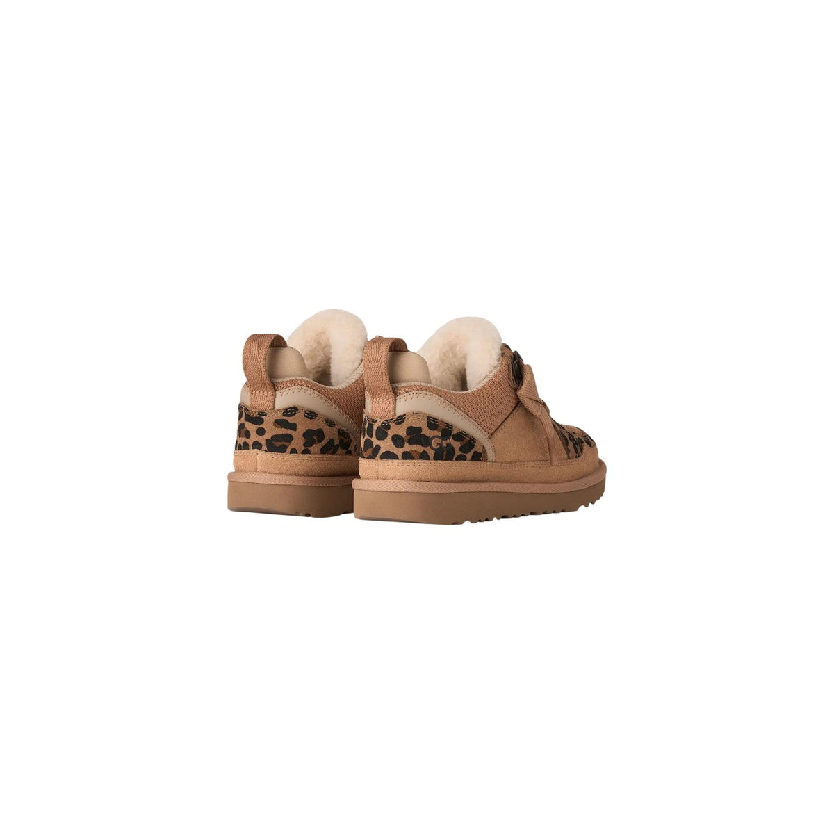 UGG — Baskets Lowmel Spotted marron enfant — vue 3