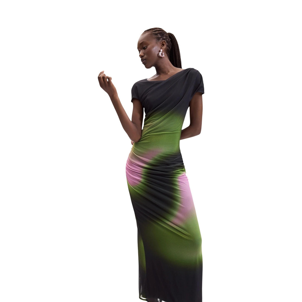 Desigual — Women's green Cracovia dress — view 2