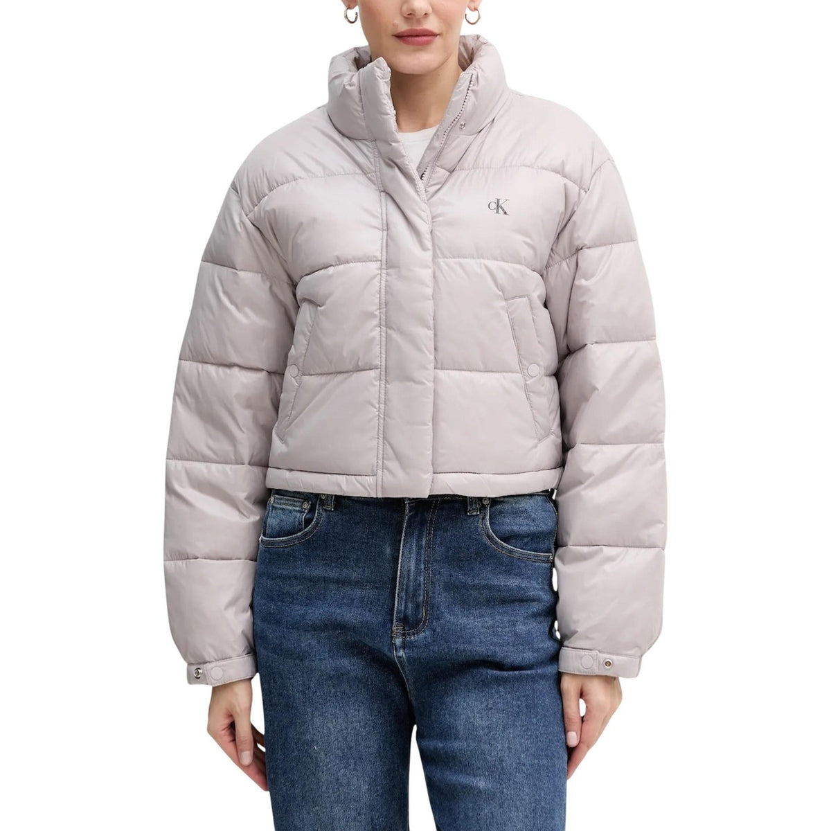 Calvin Klein Jeans — Women's Gray Jacket LV047D504G
