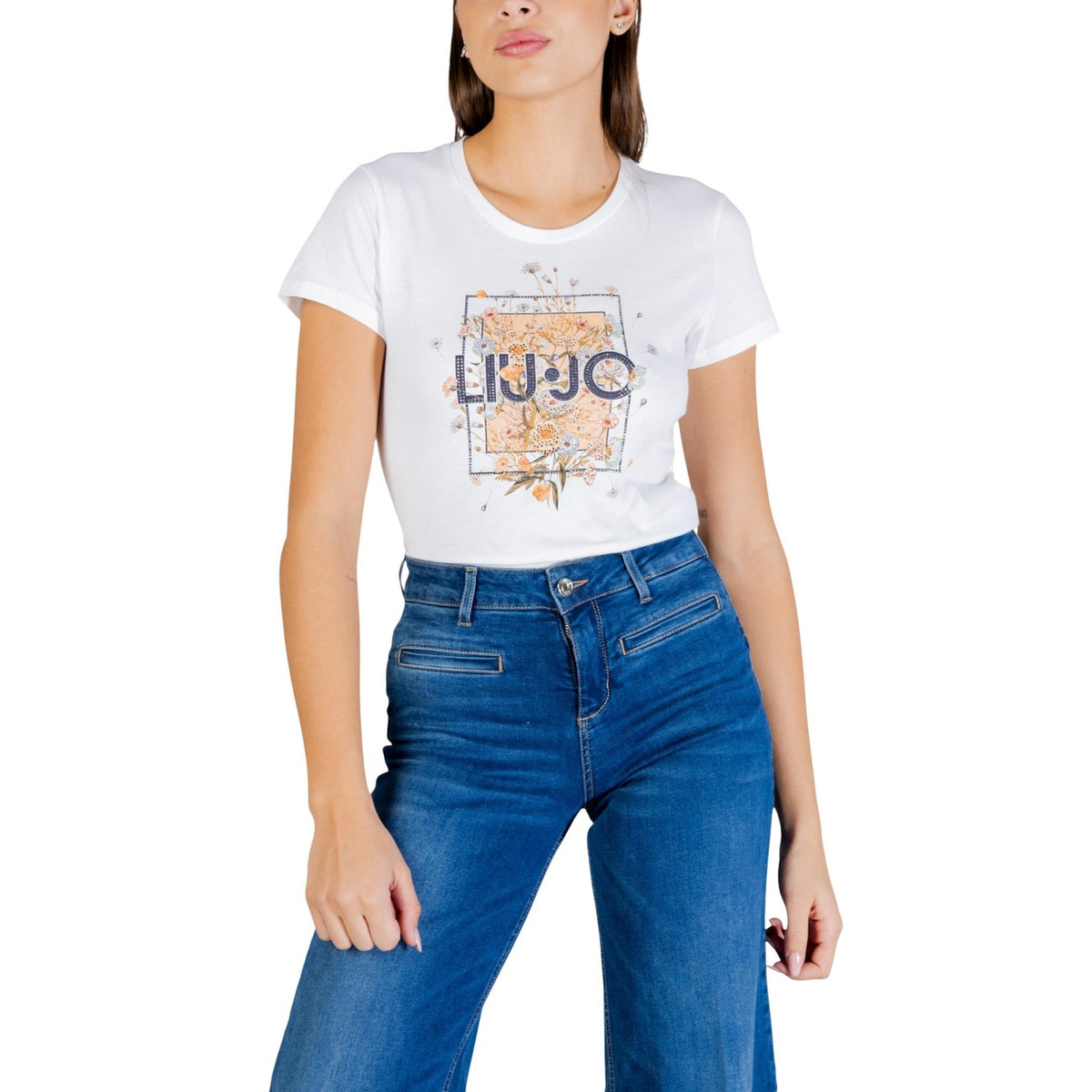 Liu Jo — T-shirt réf. WA6493 JS923 femme — vue 7