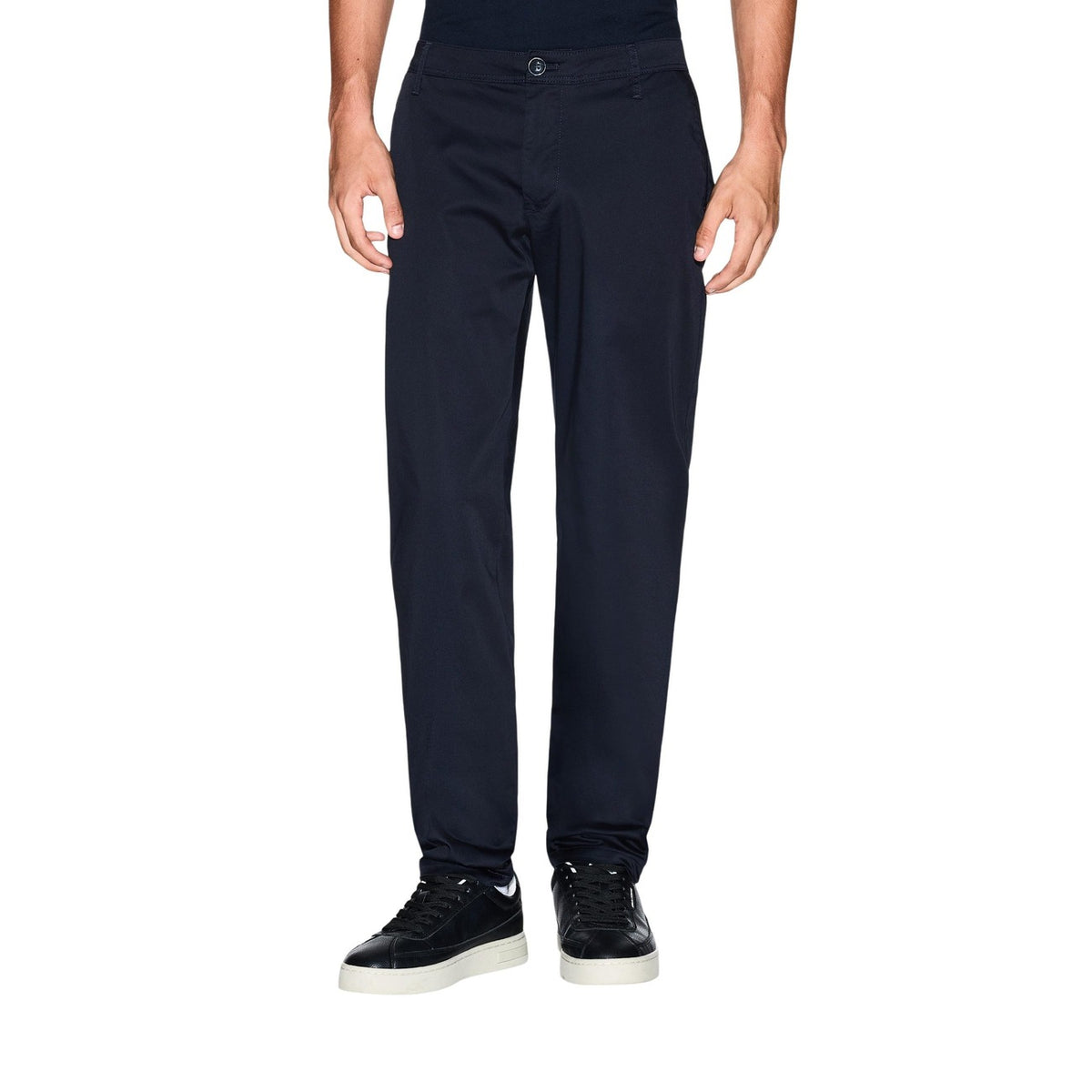 Armani Exchange — Men's blue stretch pants