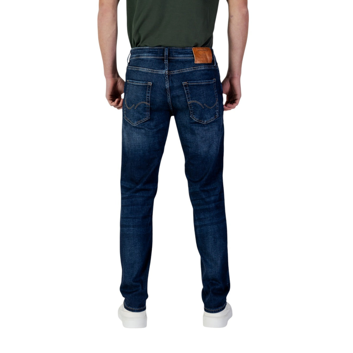Jack & Jones — Jean regular JJICLARK bleu homme — vue 4
