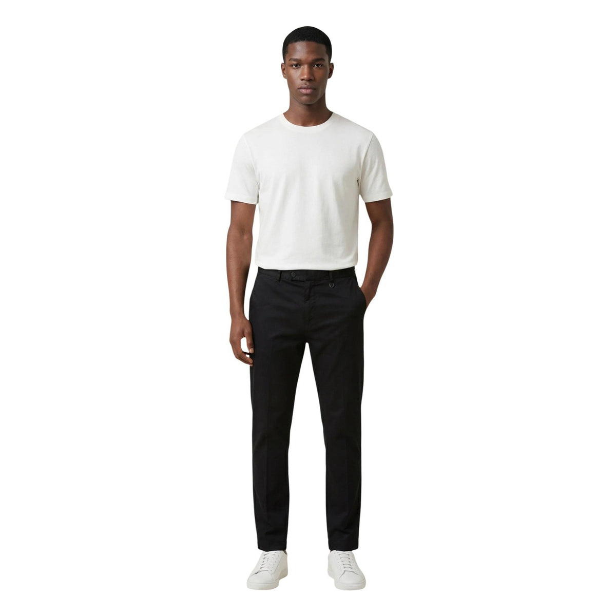 Antony Morato — Pants ref. MMTR00783-FA900143 black man — view 5