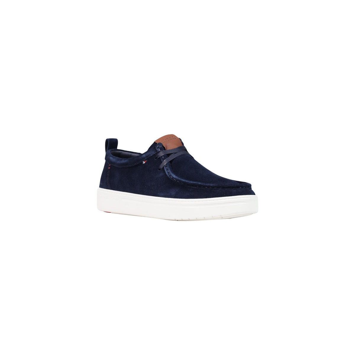 Tommy Hilfiger — Blauwe leren mocassins voor heren — afbeelding 2