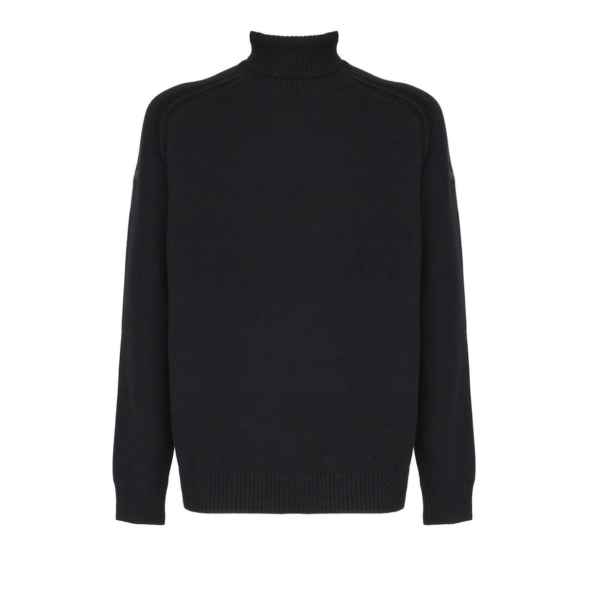 Rrd — Pull col montant B_44663 noir homme