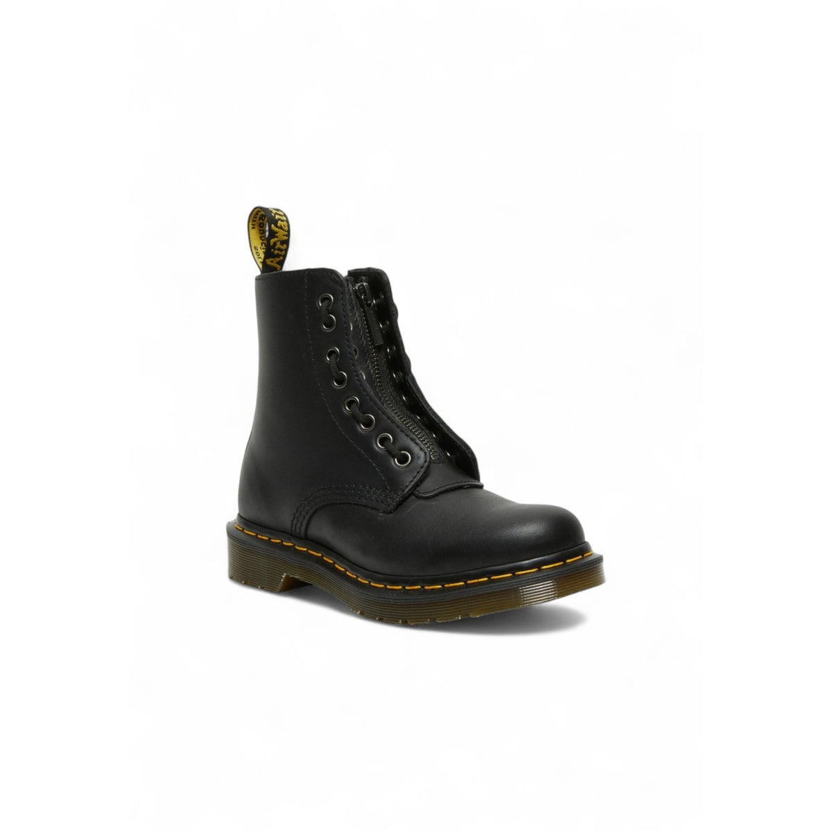 Dr. Martens — Bottes réf. 23863001 en cuir noir femme — vue 4