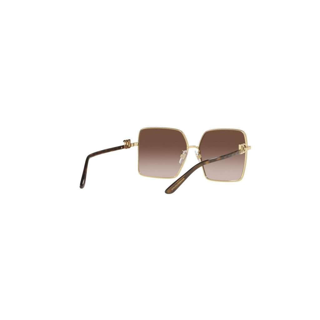 Dolce & Gabbana — Women's gold sunglasses — view 3