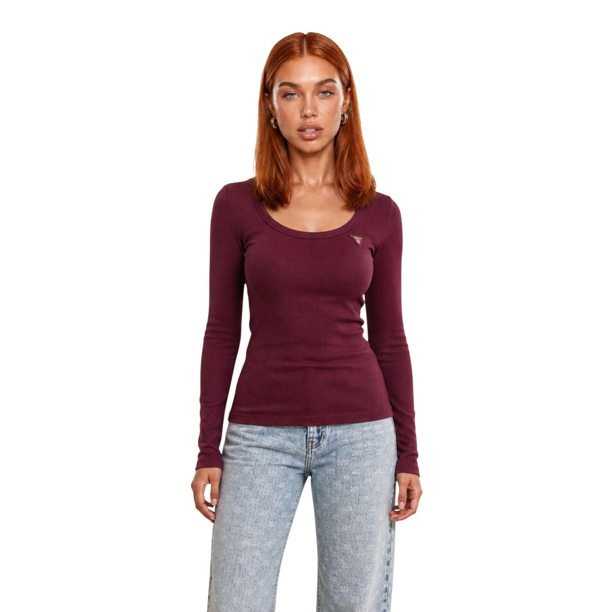 Guess — T-shirt Colette Rib Top femme — vue 6