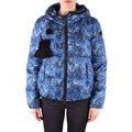 Peuterey — Doudoune bleue à capuche femme