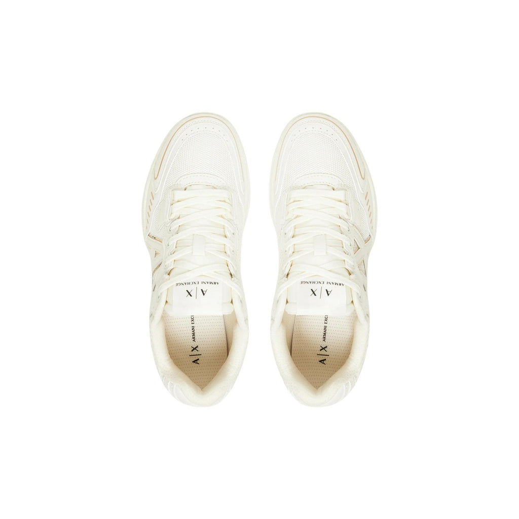 Armani Exchange — Baskets XW002153 blanches femme — vue 5