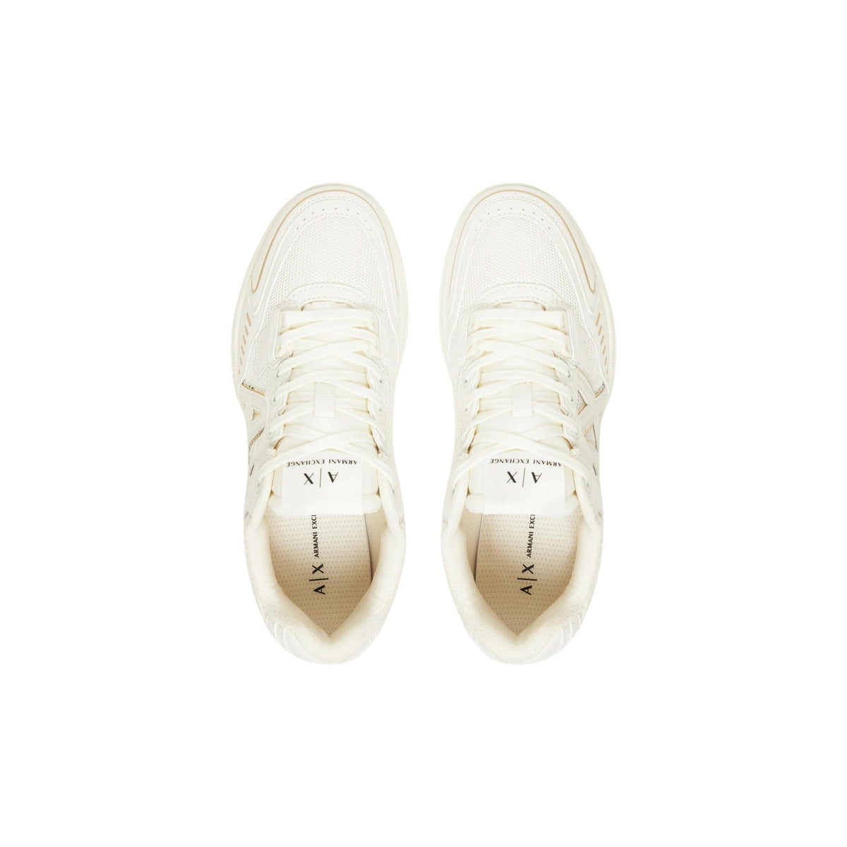 Armani Exchange — Women's white XW002153 sneakers — view 5