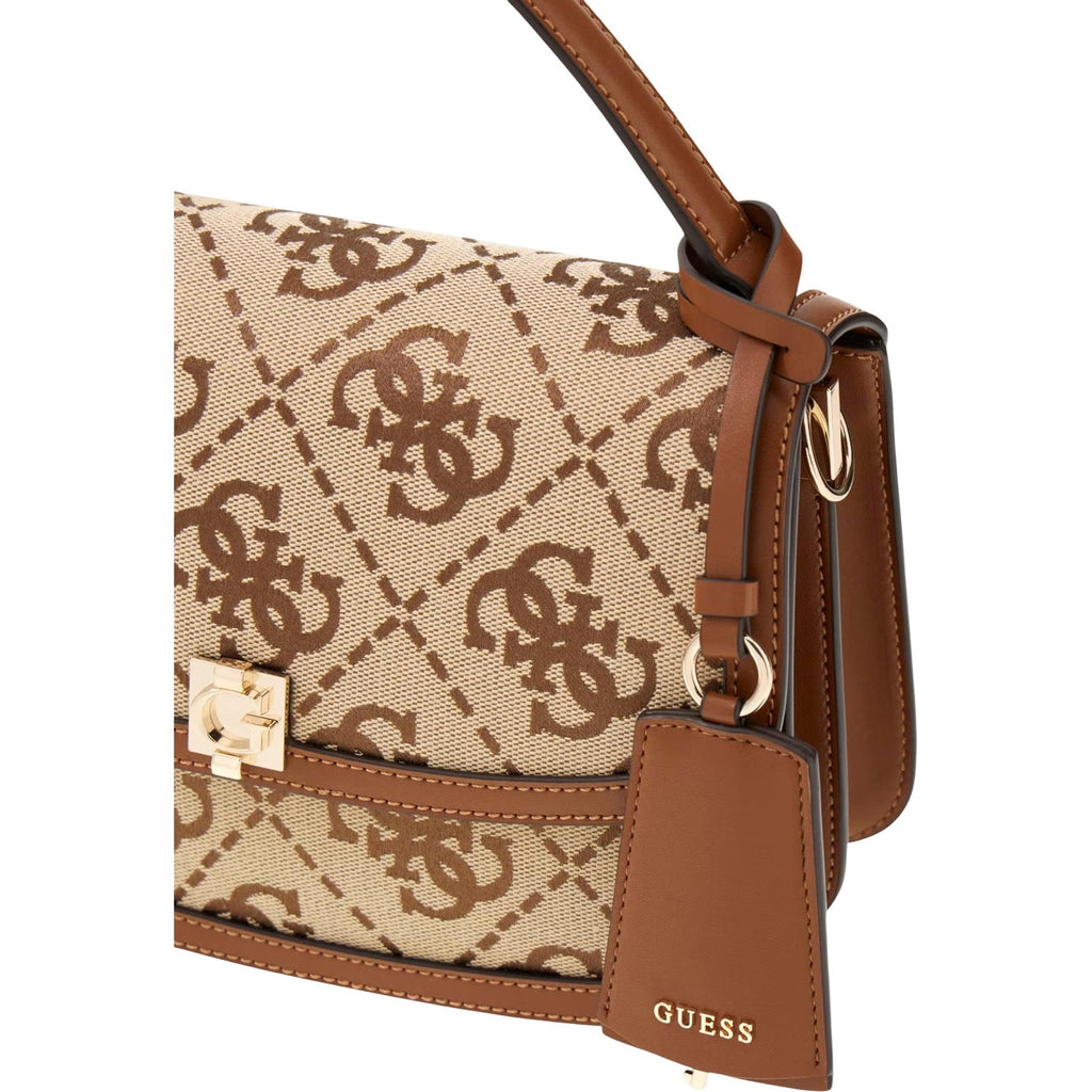 Guess — Women's Audrey Logo Sml Gfrn bag - white color — view 4