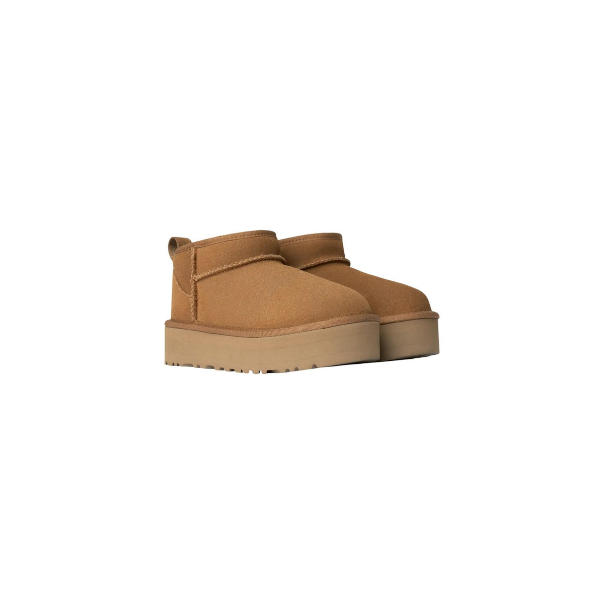 UGG — Bottes Classic Ultra Mini Platform beige enfant — vue 2