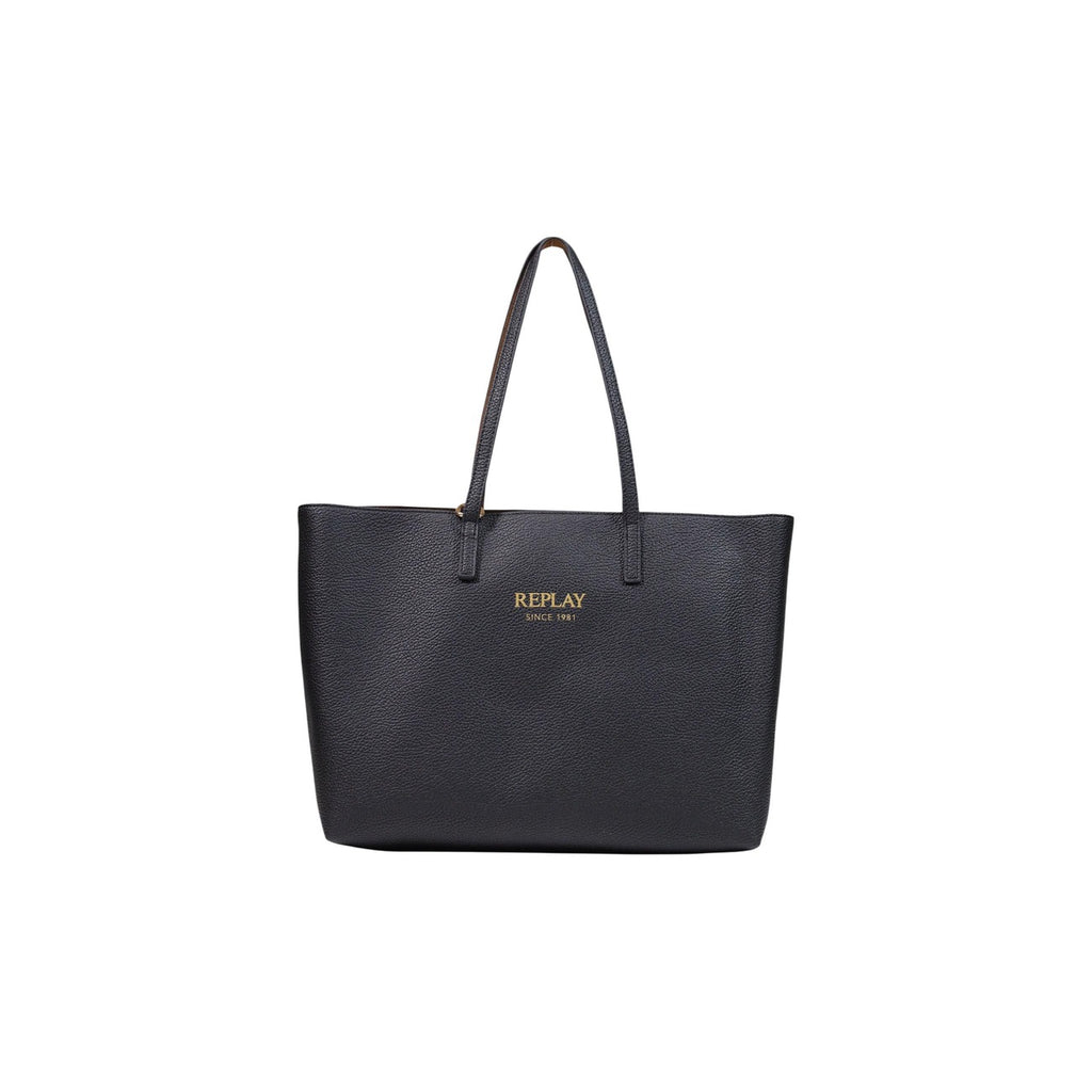 Replay — Zwarte fluwelen tas voor dames