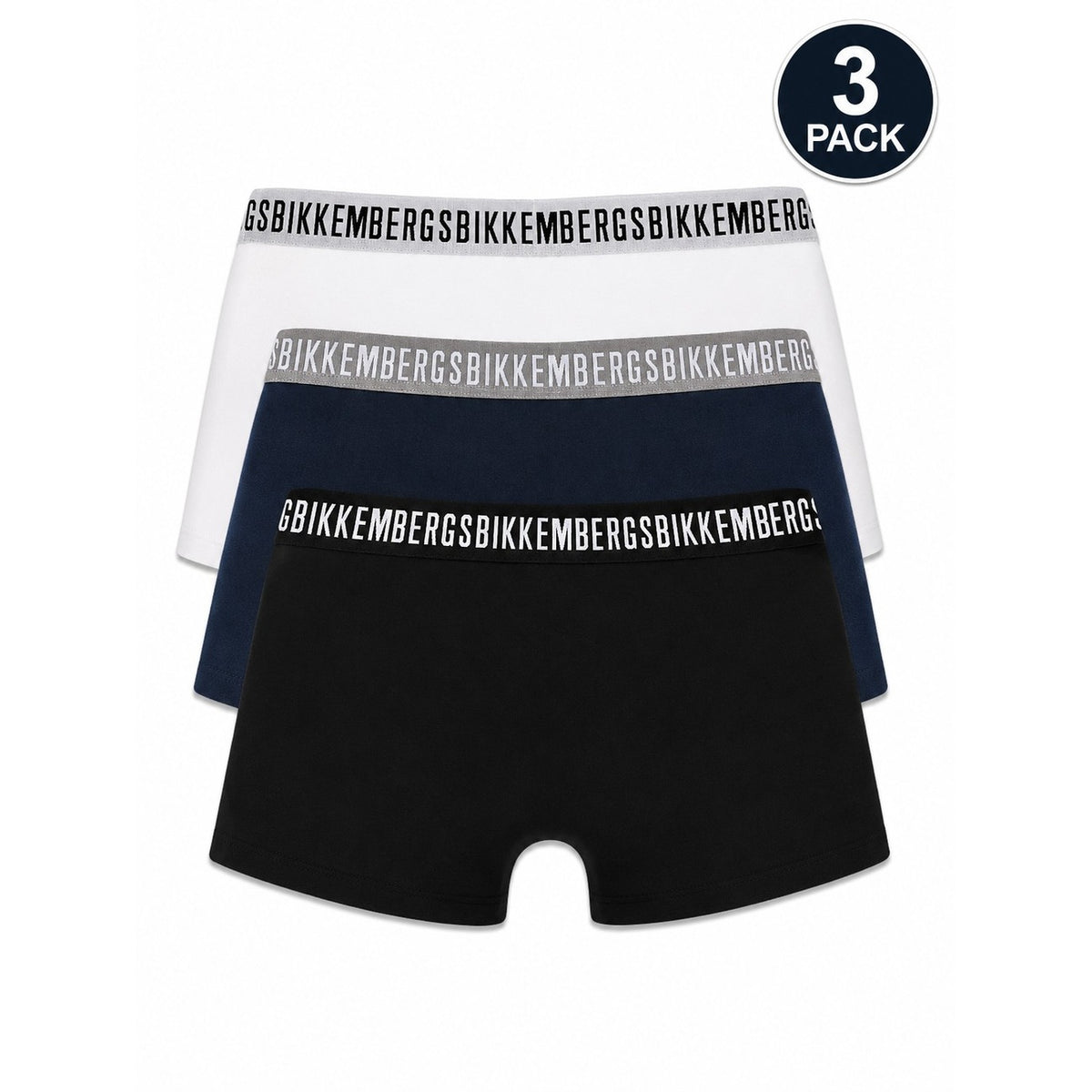 Bikkembergs — Boxers blancs homme BKK1UTR02TR — vue 2