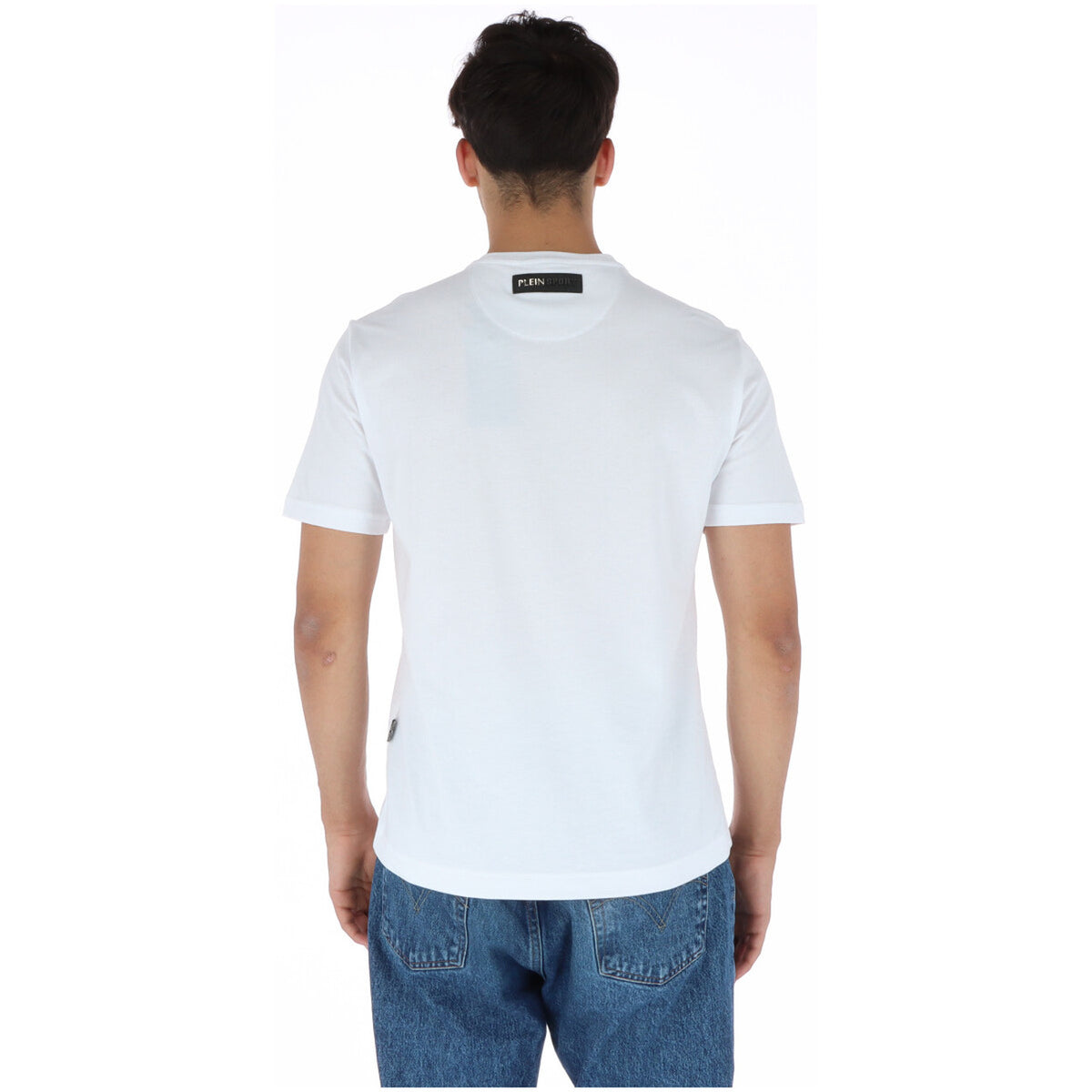 Plein Sport — 113 white men’s t-shirt — view 2