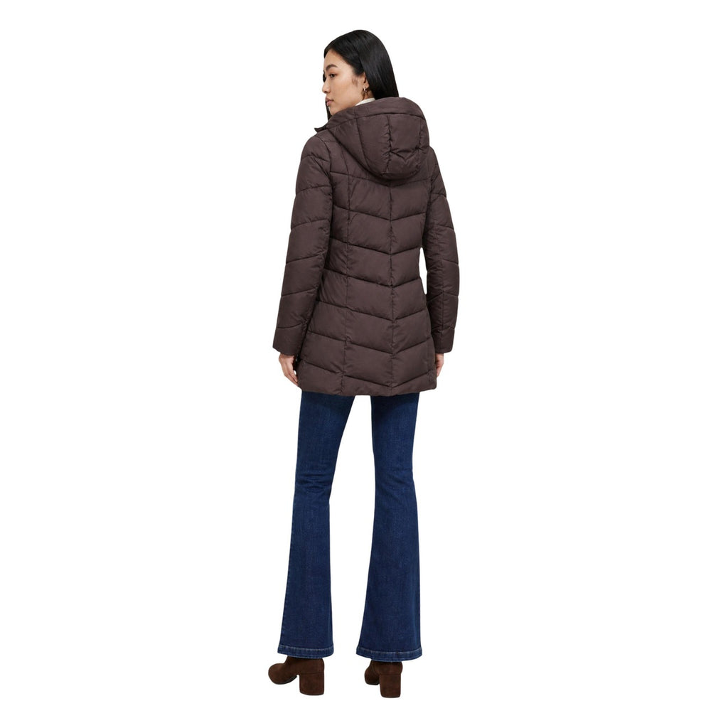 Choral — Veste à capuche marron femme — vue 5