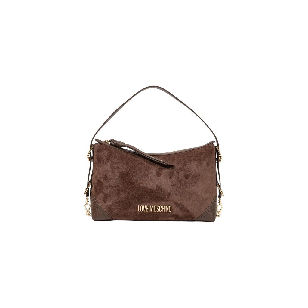 Love Moschino — Brown handbag 9 × 18 × 9 cm women