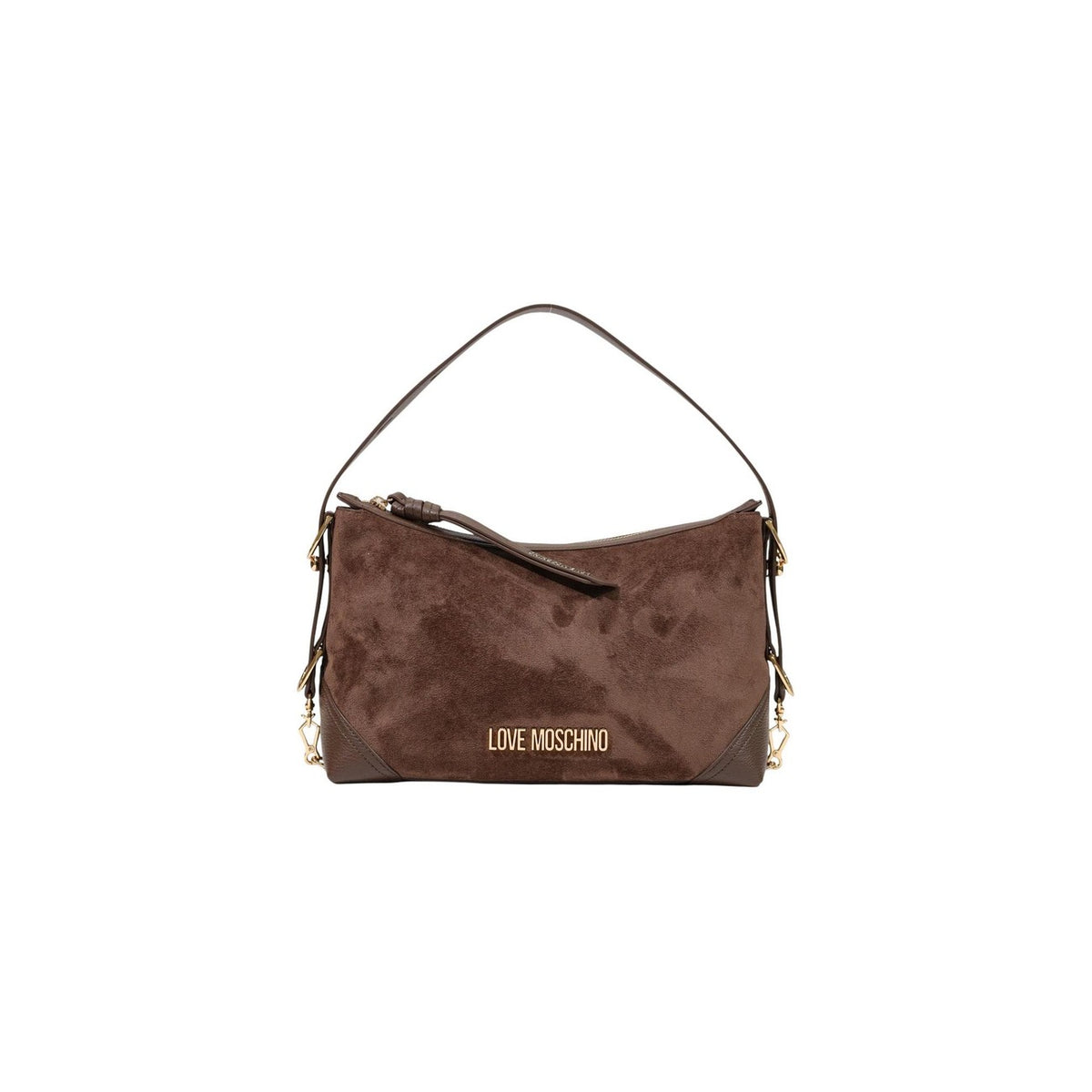 Love Moschino — Brown handbag 9 × 18 × 9 cm women