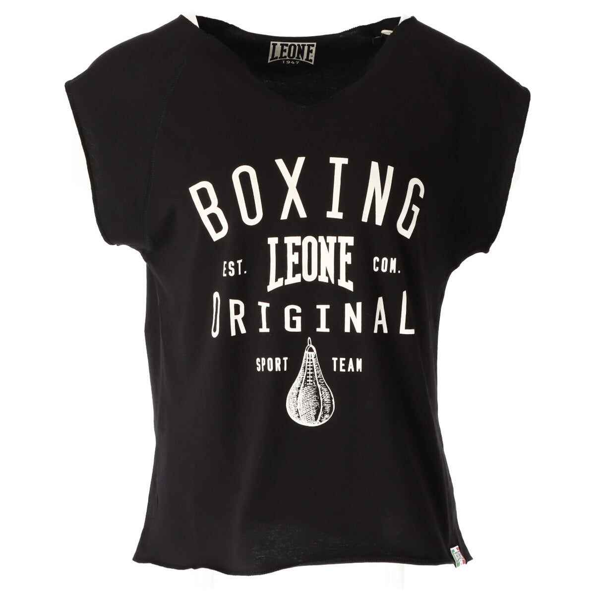 Leone 1947 — T-shirt LSM417SMAN noir homme
