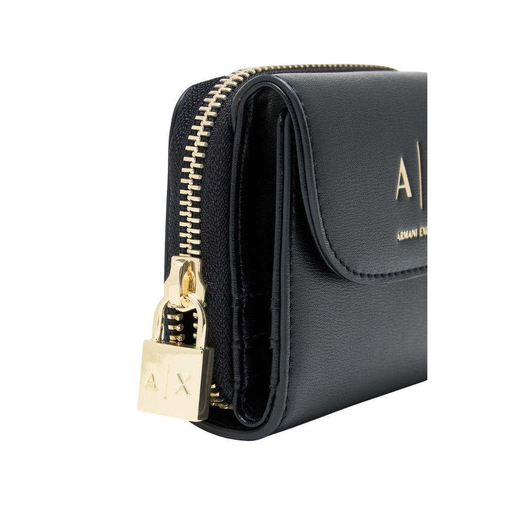 Armani Exchange — Portefeuille noir femme — vue 2