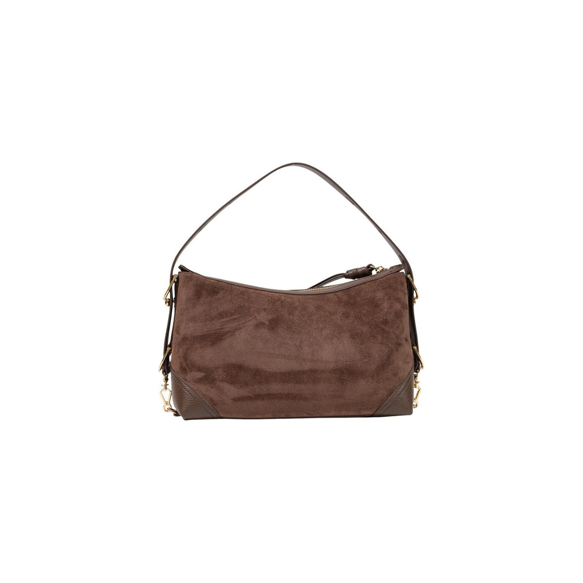 Love Moschino — Brown handbag 9 × 18 × 9 cm women — view 3