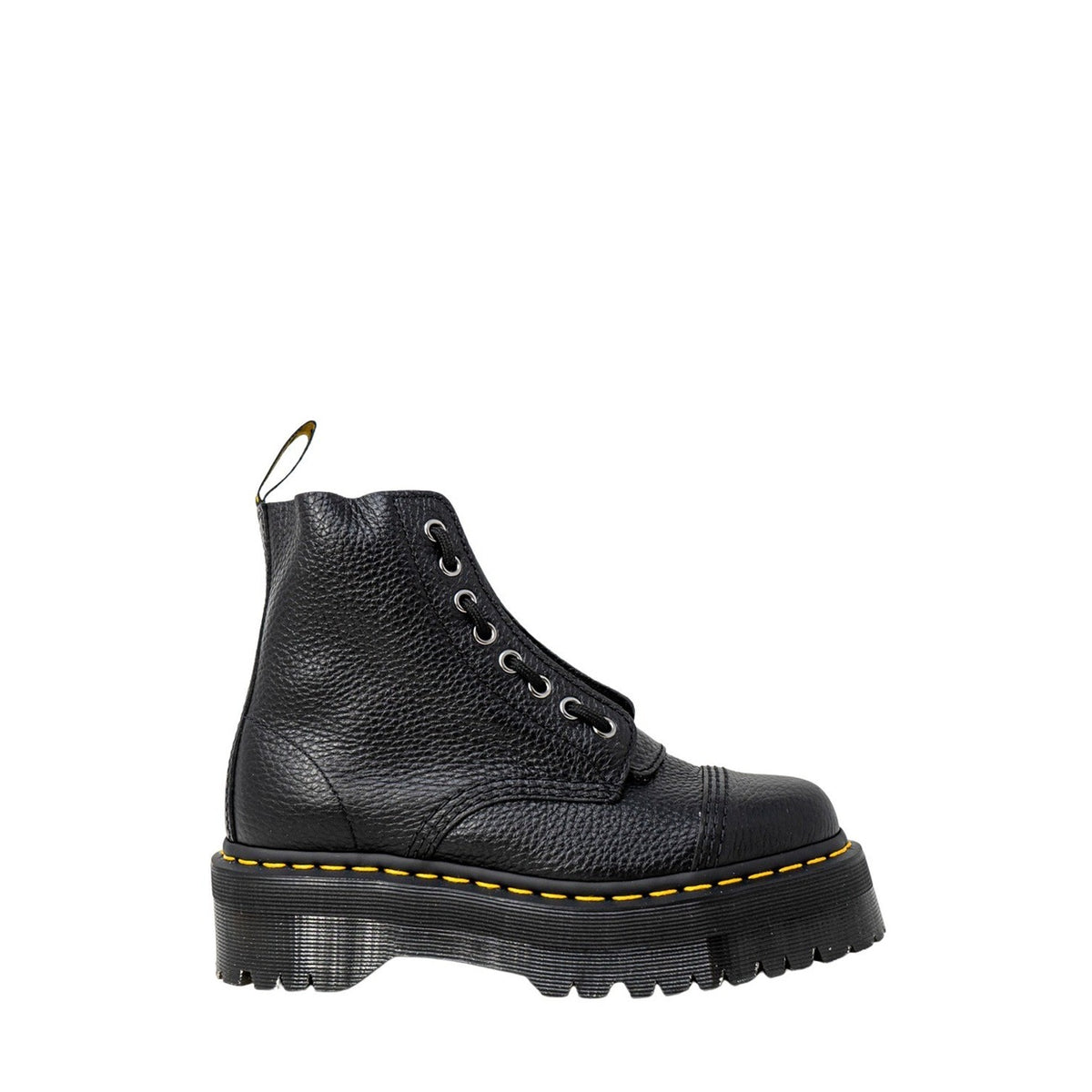 Dr. Martens — Bottes réf. 22564001 en cuir noir femme — vue 3