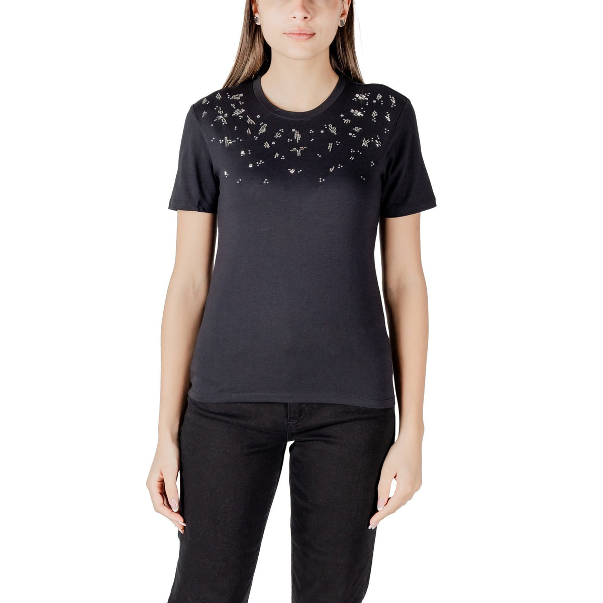 Only — T-shirt ref. 15343568 zwart voor dames