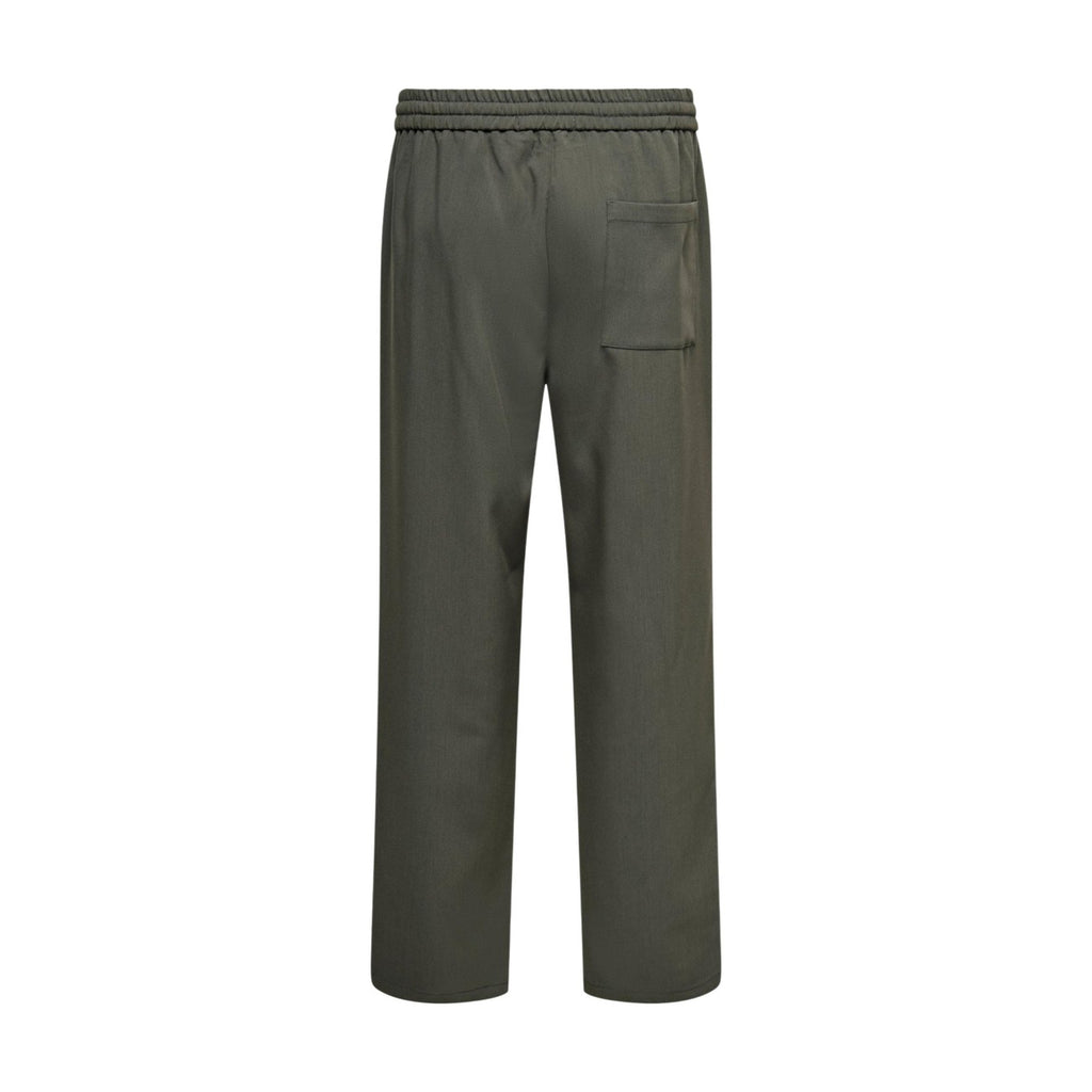 Only & Sons — Pantalon Will coupe loose vert homme — vue 4