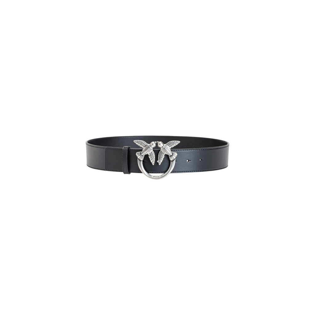 Pinko — Ceinture Alta Love Birds In Pelle en cuir femme — vue 6