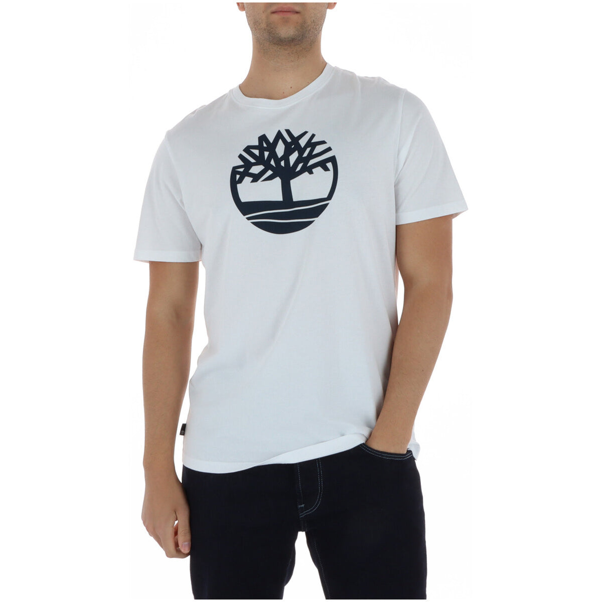 Timberland — T-shirt réf. TB0A2C2R col rond manches courtes homme — vue 6