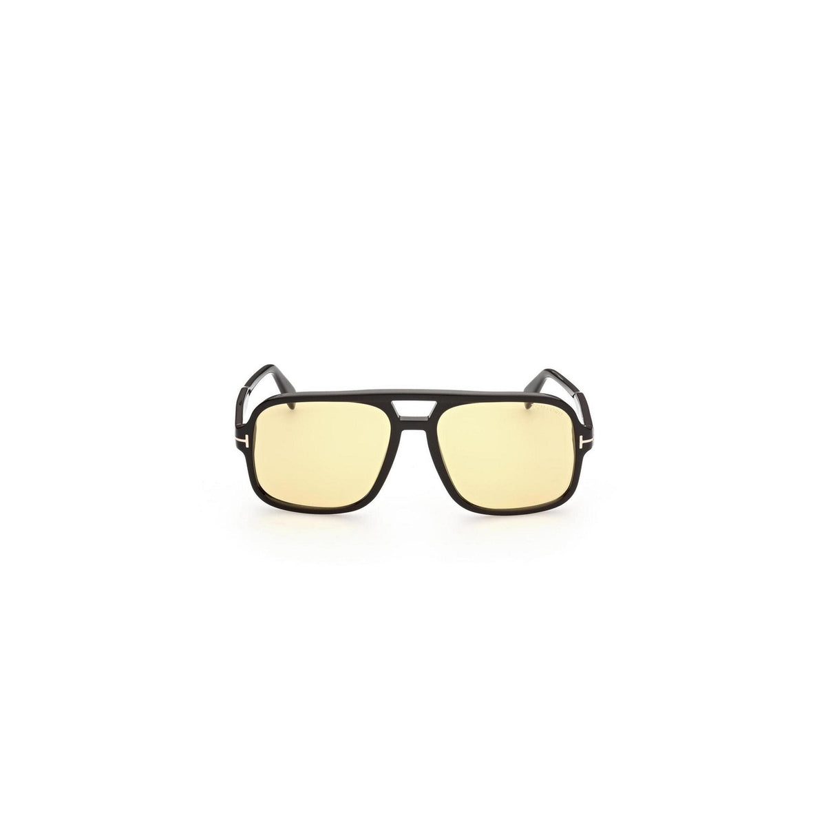 Tom Ford — Lunettes de soleil Falconer marron homme