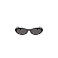 Vogue Eyewear — Lunettes de soleil rondes noir femme